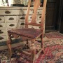 chaise en bois naturel XVIIIe