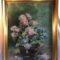 Huile sur toile Bouquet d'hortensias.  Margueritte Tamarelle 1910