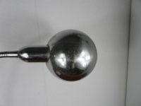 lampe métal chromé