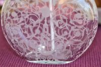 Vaporisateur de parfum en cristal de Baccarat modèle Michelangelo.