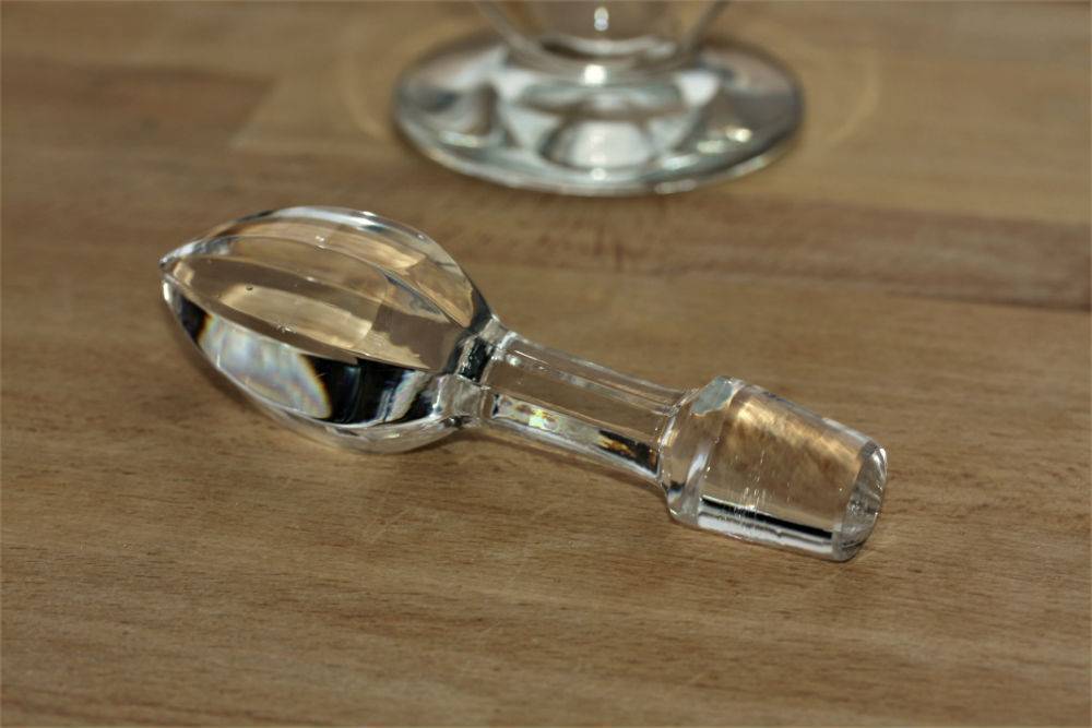 Carafe aiguière en cristal de Saint Louis modèle Cléo