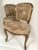 Paire de chaises de style Louis XV, bois doré