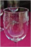 Série de 6 verres à eau en cristal de Baccarat modèle Sévigné