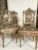 Quatre chaises de style Louis XVI. Fin XIXe
