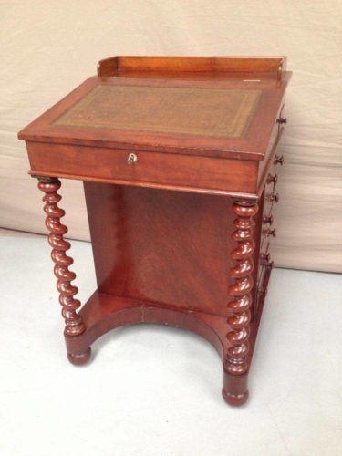 davenport-écritoir ancien-bureau-bureaux-secrétaire-secretaire-bureau anglais-antiquités anglaises-antiquites anglaises