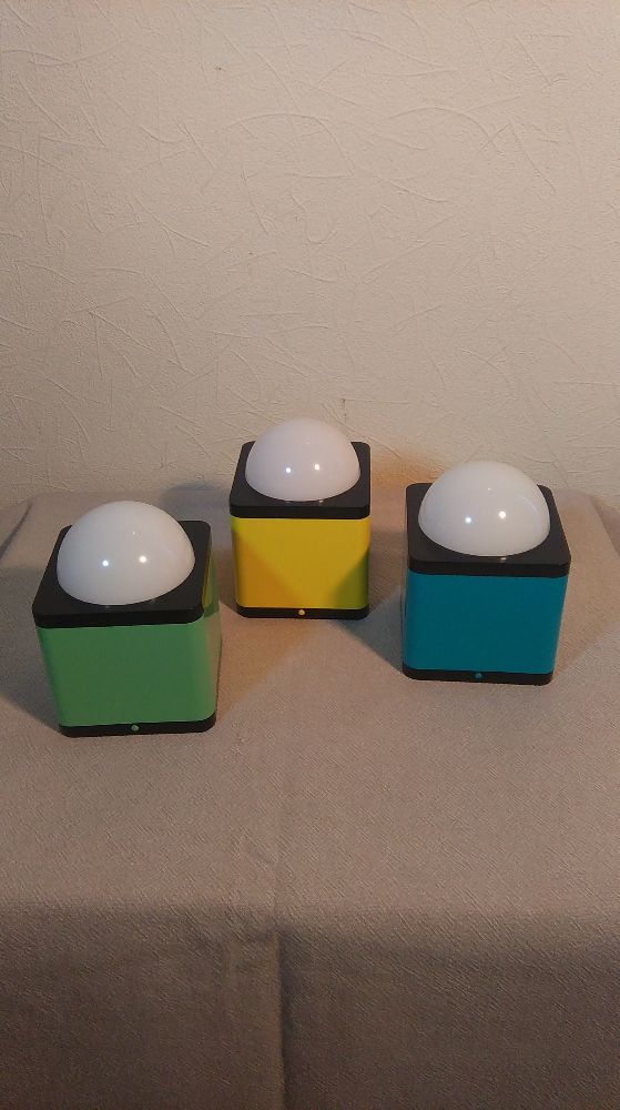 lampe veilleuse plastique et ABS translucide