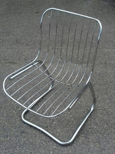 chaises chrome années 70_2