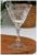 Rare verre à vin en cristal du service Baccarat Marennes, Baccarat crystal wine glass