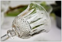 Série de 6 verres à eau en cristal de St Louis modèle Tommy